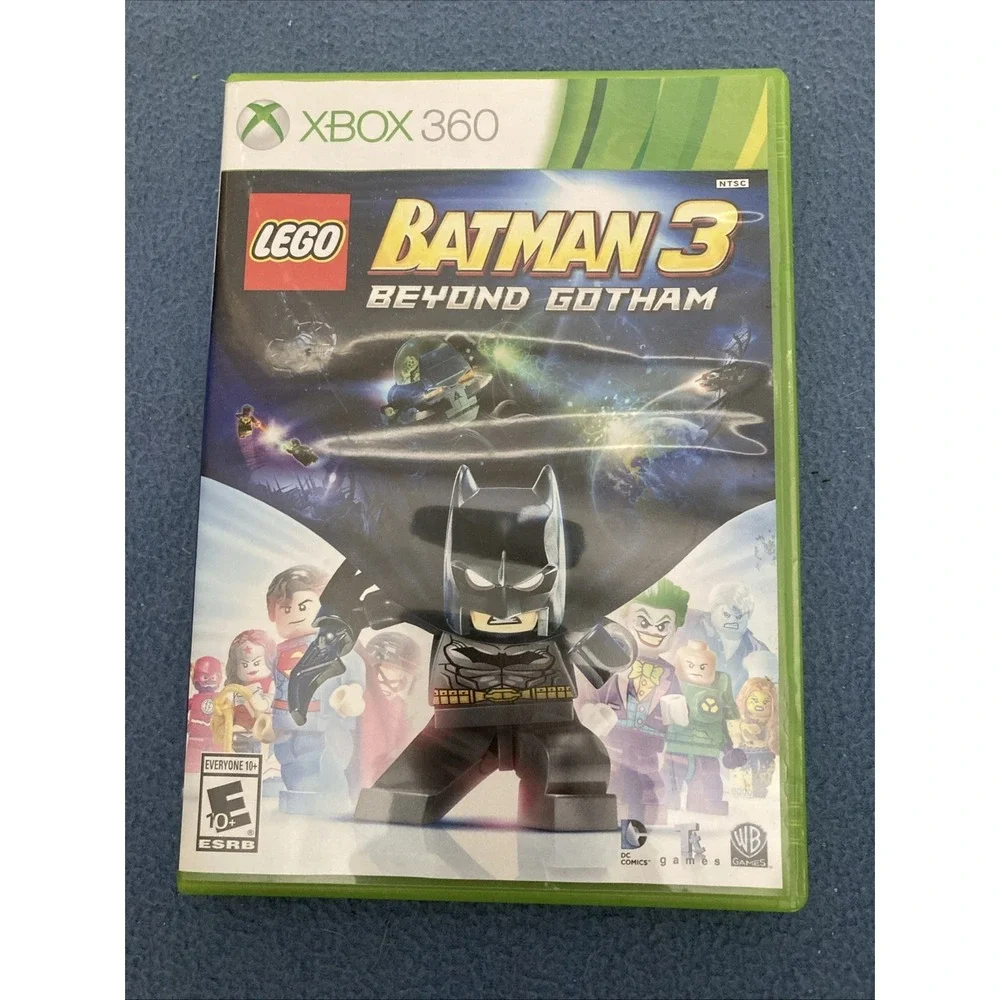 LEGO Batman 3: Beyond Gotham (Microsoft Xbox 360, 2014) Manual & Xbox One Manual